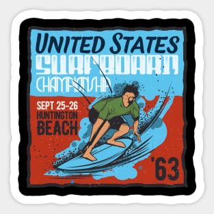 Surfer Sticker